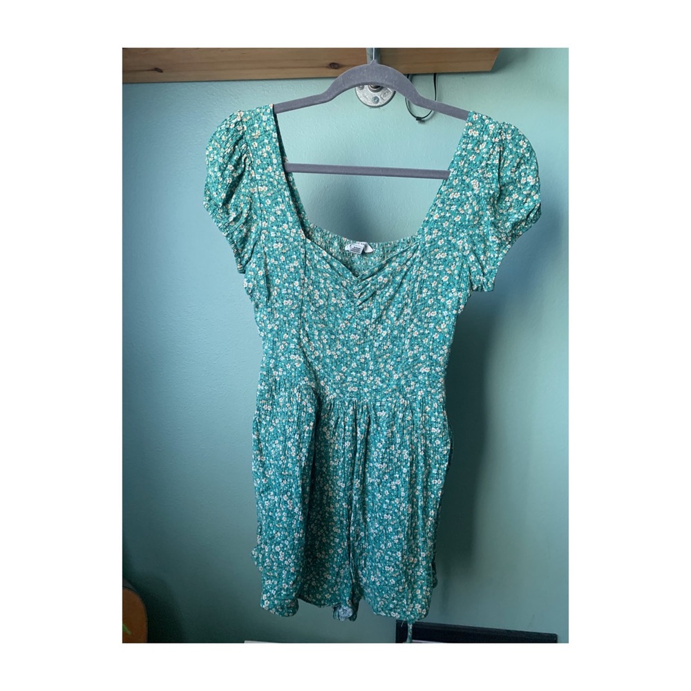 American Eagle Floral Romper